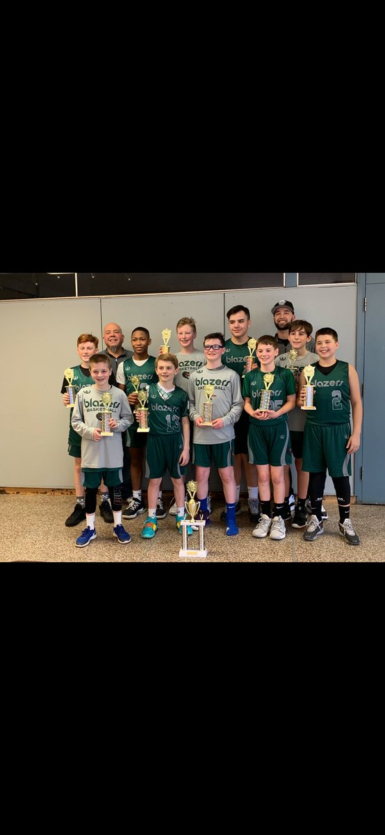 blazersbask's tweet photo. 7th grade Blazers took 1st place in Lapeer today. Great job. #process https://t.co/gsFfwUQ6sM
