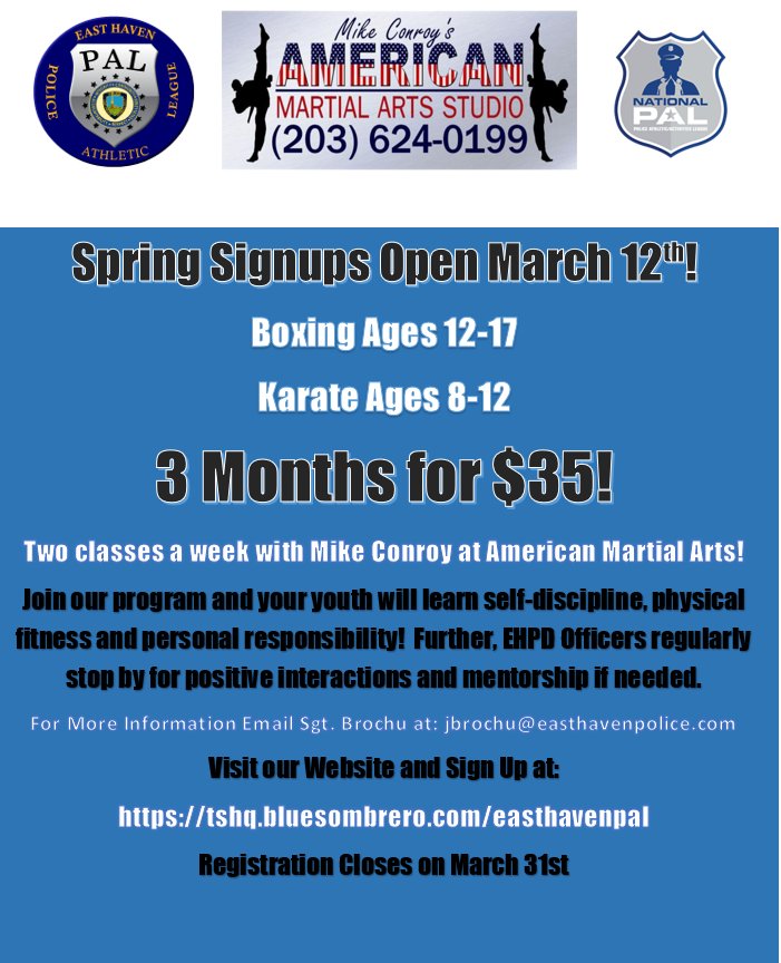 Spring session sign up time is here!