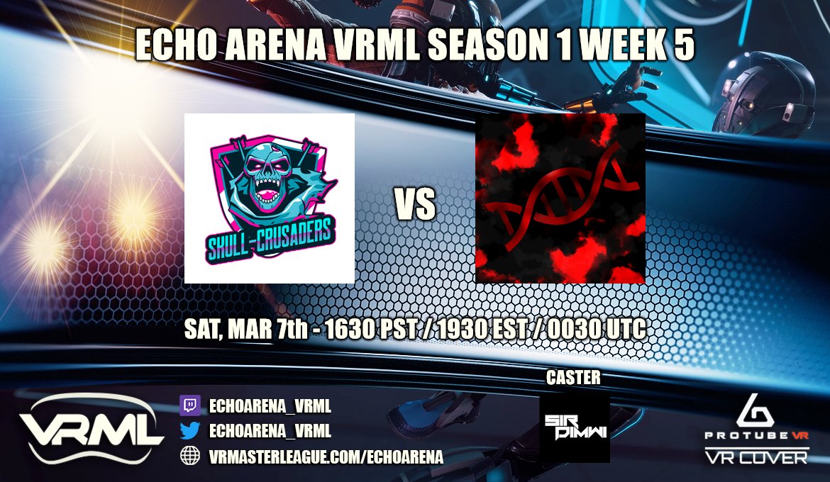 EchoArena_VRML's tweet photo. 🔴LIVE ECHO ARENA!

📺https://t.co/HoMBFz5YAR
🌐https://t.co/dmwkttffFh
🗣️https://t.co/n7l272lCqn

@Vr_Ignite @SirDimwi @matta334 #VResports #EchoArena https://t.co/e1CtNfTXId