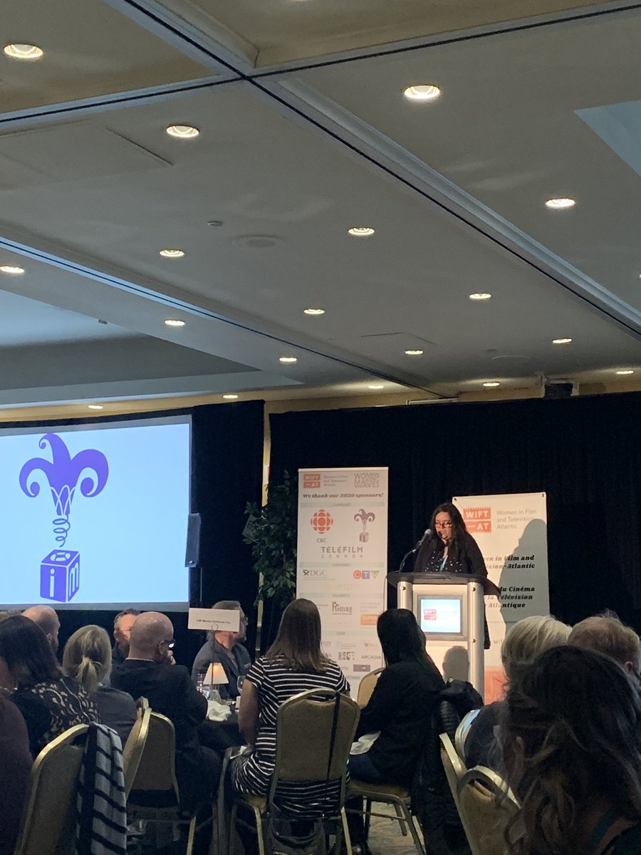 ocean_opal's tweet image. Congratulations to the recipient of the @CBC Pitch Contest and recipients of the #NewWave awards at #WMWHFX! An incredible group of women blazing the trail for more future women filmmakers. @wiftat