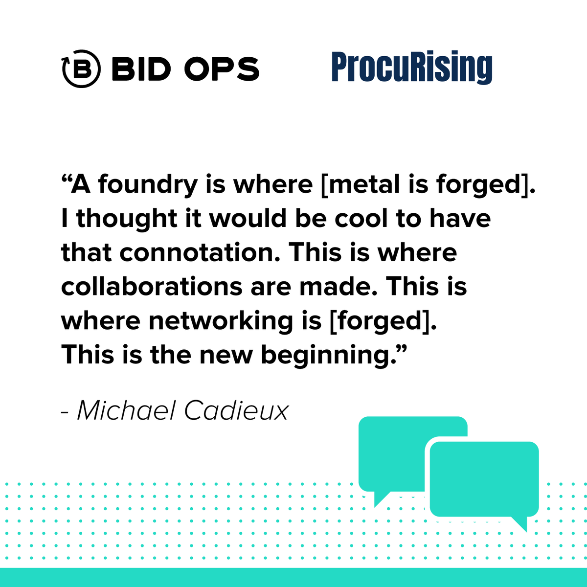 Arkestro's tweet photo. Change of travel plans got you down? Check out #ProcuRising featuring Michael Cadieux from @procurefoundry , the World's Leading Sourcing Community, where practitioners go to gather, share, and grow (no travel needed) ๐ฏ
Check out the entire article here: https://t.co/S9UctlO6D1 https://t.co/DFvpjFpMMS