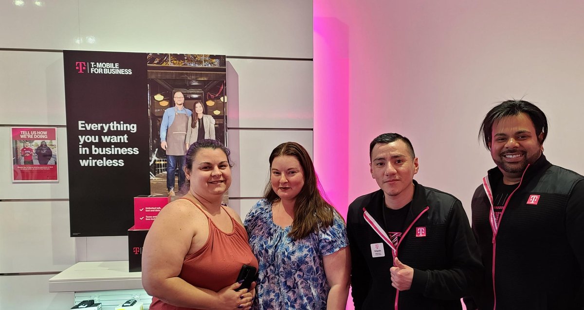 maxincharge's tweet photo. Bye bye AT&amp;T high bill payments. Customer getting more value for their business with T-Mobile for Business. Taking advantage of Business Family Discount. Samsung S20 plus 5G . #TMobile #RUWithUs #HTXSouth #TMobile5G @TMobile @TMobileBusiness https://t.co/ZrX3k8ZVZG