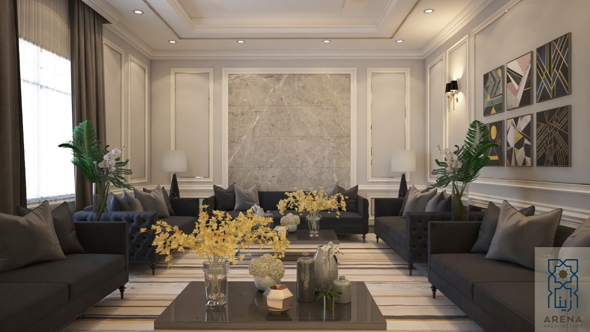 arena_arch's tweet photo. #تنسيق_الالوان #الرياض #البساطة #الحداثة #غرفة_جلوس #ديكورات #ديكورات_جبسية https://t.co/DYSf36MCFn