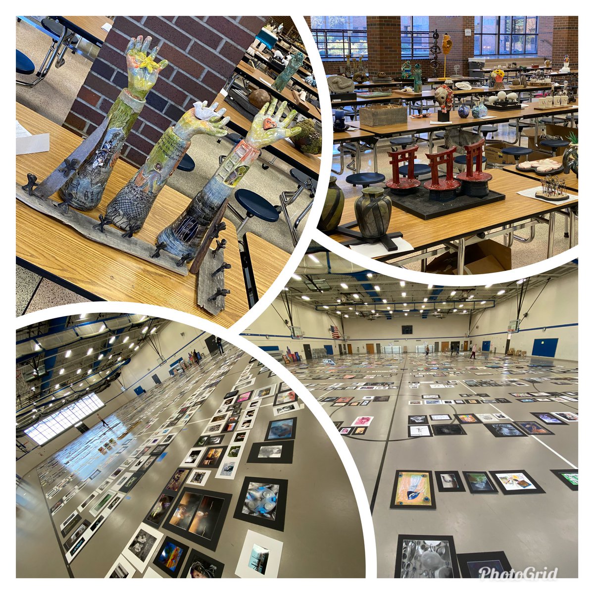 Hundreds of amazing works of art <a href="/DavidsonHS/">Hilliard Davidson</a> for Regional Judging as part of Ohio Governor’s Youth Art Exhibition.  Congratulations to all students who submitted work.  <a href="/HilliardSchools/">Hilliard Schools</a> <a href="/OHEducation/">OH Dept of Ed and Workforce</a> #Ready4Tomorrow <a href="/OhioArtEd/">OhioArtEd</a>