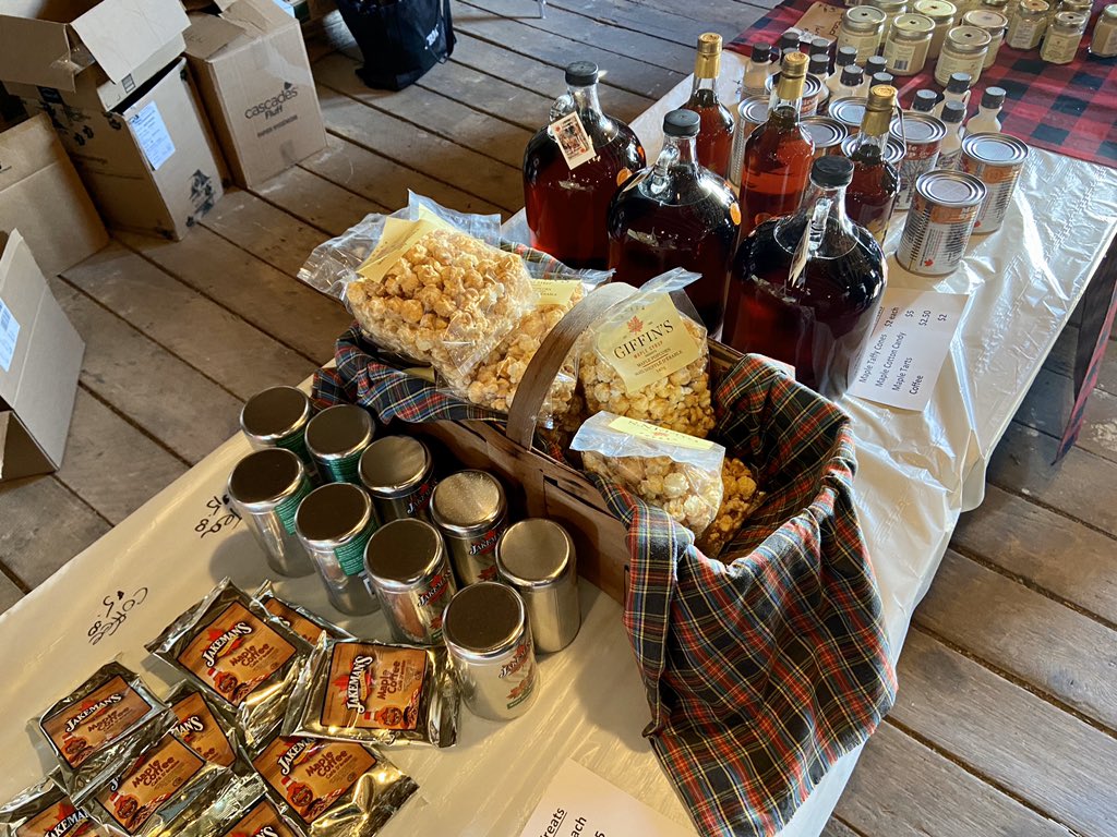 am800_cklw_'s tweet photo. What a SWEET first day at #maplefest2020! Can’t make it out today? The festival will be open tomorrow from 11am-4pm at #johnrparkhomstead! Be sure to visit the A-Team for a chance to win a 4 pack of @WindsrSpitfires tickets! #placeforlife @essexregionca https://t.co/lrrTWJPmB2