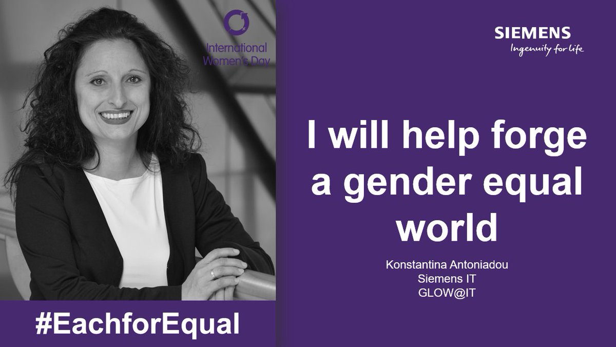 antoniadouk's tweet photo. In terms of equality, we've come a long way, but we know we still have a way to go  #InternationalWomensDay2020 ♀️
#Siemens #GLOWIT #IWD2020 #IWD20 #EachforEqual https://t.co/YEpnnPjuXJ