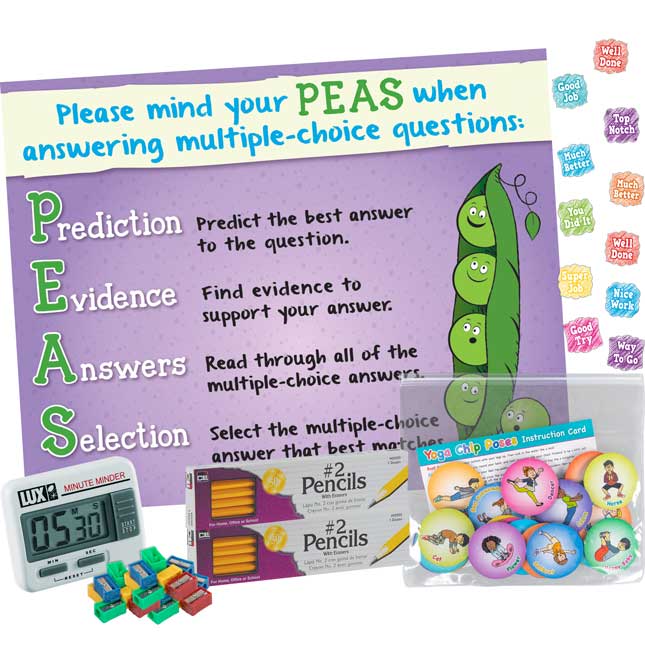 ReallyGoodStuff's tweet photo. Time's running out ⏱ to get prepped for testing 📝! Our testing tools ensure a positive, prepared, and stress-free 🌟 environment. https://t.co/C0qLwTgxZ5 #testingprep #teacherlife https://t.co/I4JdEs4ddt