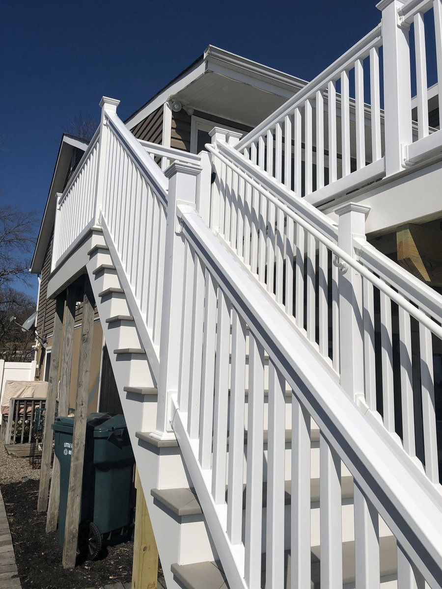 KimHeinle's tweet photo. @kimwojcik @GiglioAwning @jessica08087 Just finished a beautiful new deck in LEHT! Homeowners thrilled with results! New or renovation. We do it all! https://t.co/O4nCFOD2SC