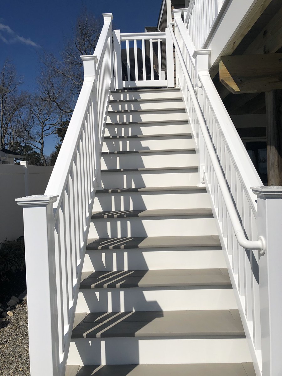 KimHeinle's tweet photo. @kimwojcik @GiglioAwning @jessica08087 Just finished a beautiful new deck in LEHT! Homeowners thrilled with results! New or renovation. We do it all! https://t.co/O4nCFOD2SC