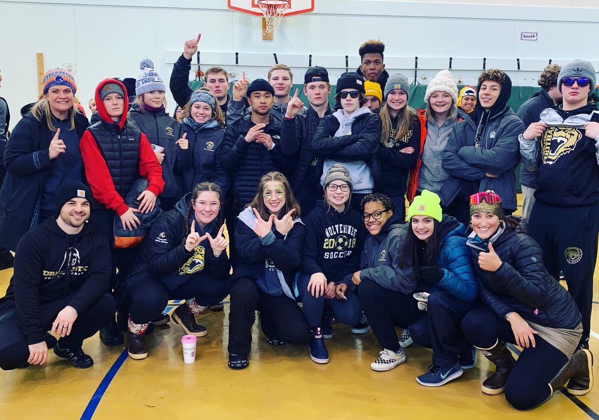 Dr_Almon's tweet photo. Inaugural ABOSS champions getting it done in the cold and snow on their first day of “spring” break! @SAHSofficial @SpiritSouthside https://t.co/j6S0NiTSy4