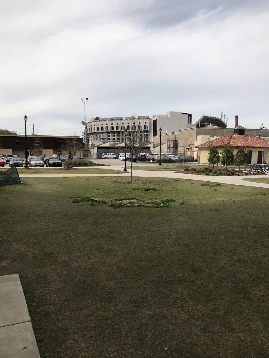 CoolAC_'s tweet photo. On break enjoying this view of the stadium. #GOBRAIN https://t.co/oAn6k0jLdR