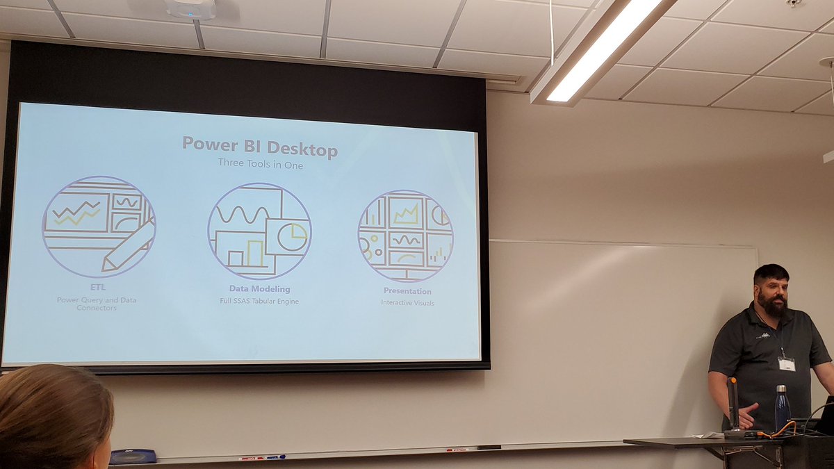 ecpdata's tweet photo. Good talk on PowerBI performance from @szBigDan #sqlsatbatonrougebi @RedStickData https://t.co/zunzRENfzi