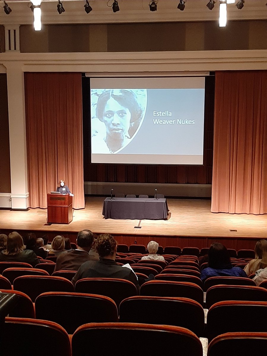theglamacademic's tweet photo. Afternoon keynote speaker, Dr. Anita Morgan (IUPUI), author of We Must Be Fearless #HWW2020 @in_bureau https://t.co/gTCp6aqay8