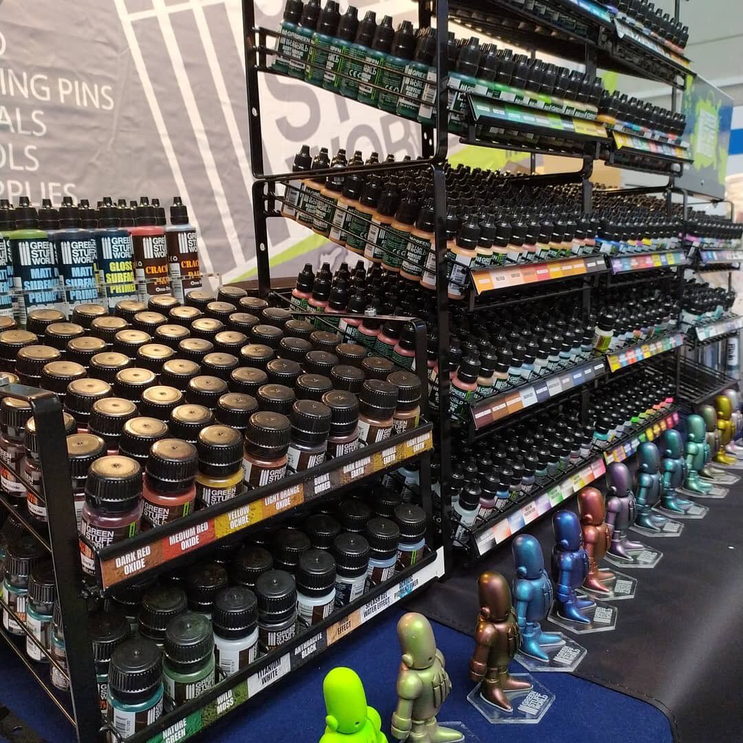 greenstuffworld's tweet photo. The army is ready ... go ahead in Leganés (Madrid)
El ejército está listo...adelante en Leganés.
@greenstuffworld #wargames #acrylicpaints #colorshift #candyink #miniatures #tabletop #hobby #painting #liquidpigments #resinUV #dioramas #basing #greenstuff #washinks #chameleon https://t.co/CElQyqkEXj