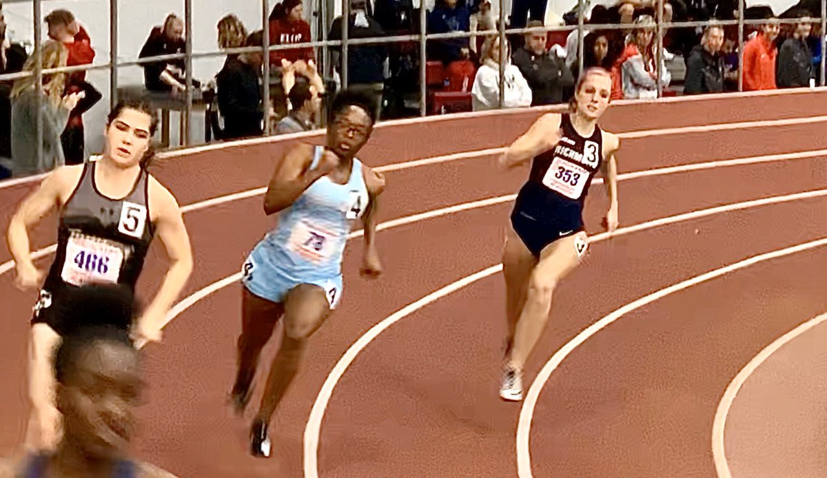 RichmondXCTF's tweet image. ECAC 500M | Rachel Helbling wins section 4 leading wire-to-wire running 1:13.98...close to her 1:13.64 PR run here at BU earlier this season. Her mark is the 3rd fastest on the day and will advance to the final. #goSpiders #spidersxctf #oneRichmond #indoortrack