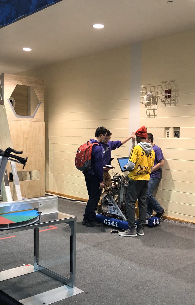 frc6544's tweet photo. Thanks @GWSSRobotics and @JavaWockies for your help with our limelight! https://t.co/J8pmiDDHqY