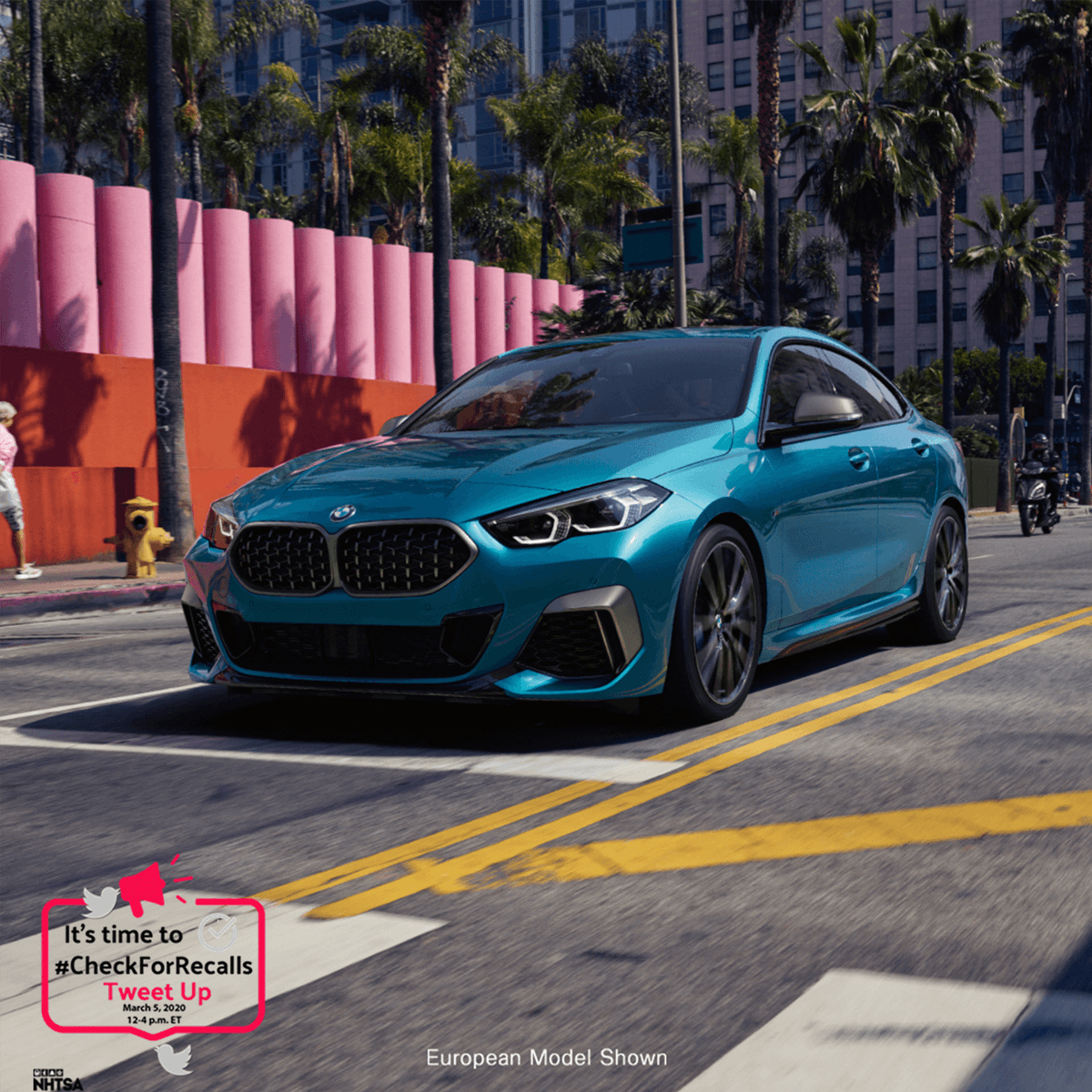 BMWUSA's tweet photo. Before the time springs forward this weekend, take a moment and #CheckForRecalls by visiting https://t.co/UBYKDkREfd #DaylightSavings https://t.co/7GbxGZ1b9k