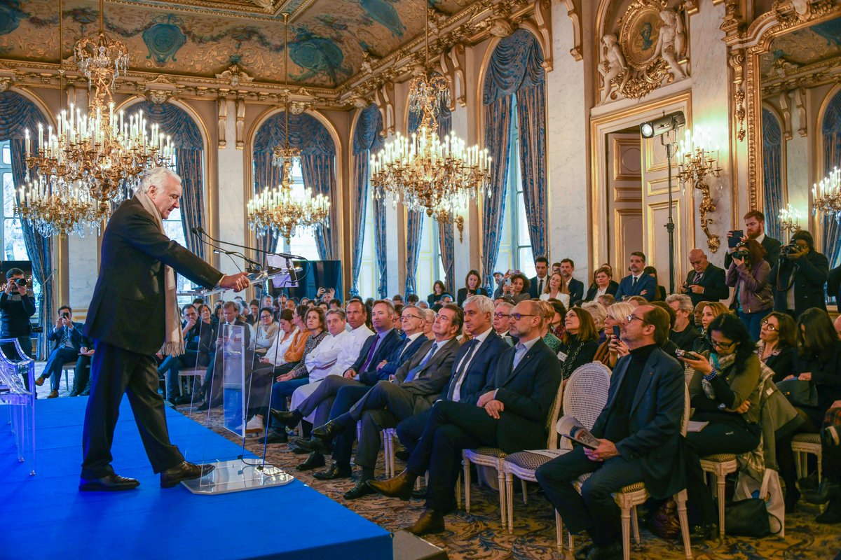 " <a href="/good_france/">Good France 2020</a> nous fournit une tribune formidable pour faire bouger les choses. [...] Et nous devons faire passer ces messages simples : il faut apprendre à se nourrir autrement." déclamait notre co-président Alain Ducasse  #goodfrance #collegeculinairedefrance #alainducasse