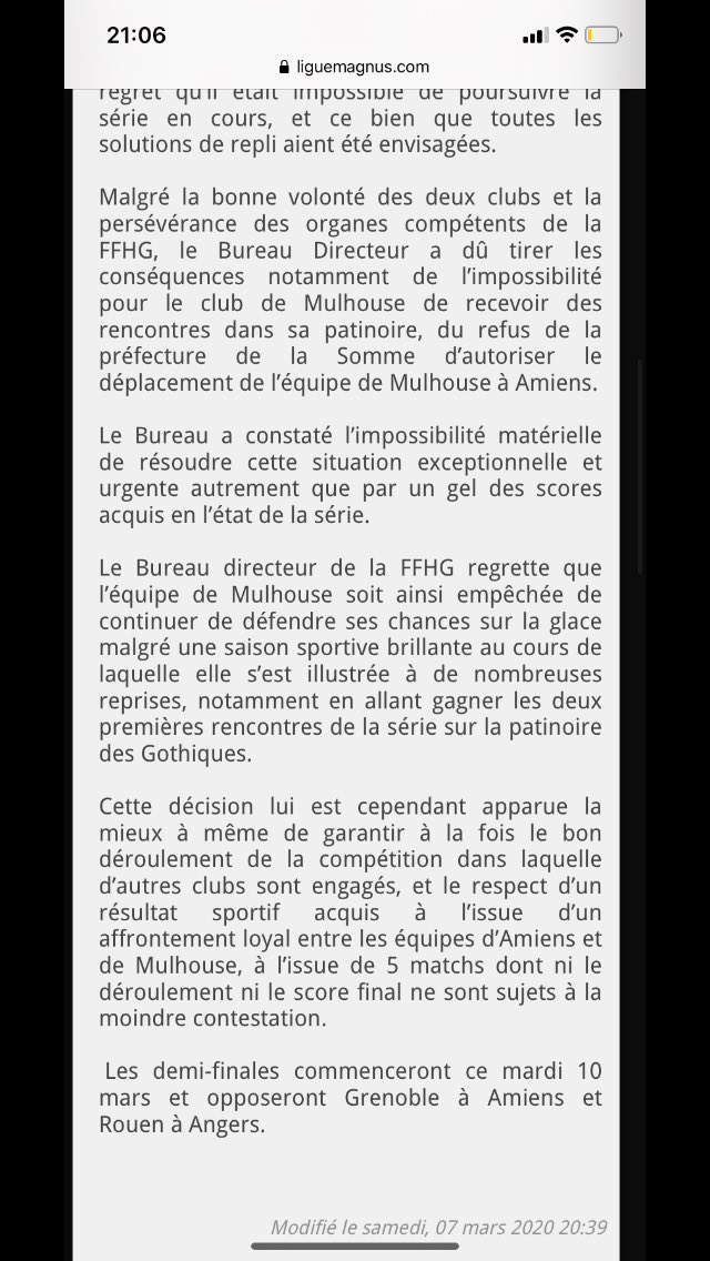 Quelle belle saison!