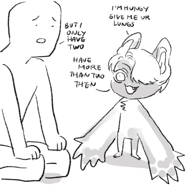 I want to draw OCs but I have no power left so 