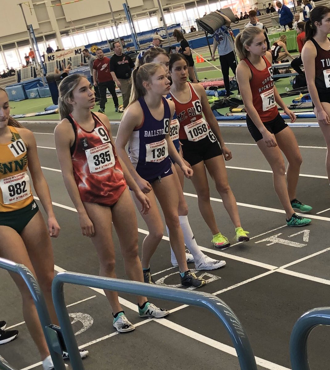 Saturday March 7, Faith DeMars crushed the 1500m school record at the Indoor NYS Championship meet placing 5th, with a time of 4:38.67. <a href="/B_Spa_Athletics/">B'Spa Athletics</a> <a href="/RoundaboutRRC/">Roundabout Runners Club</a> <a href="/BSpaRunners/">BSpa Runners 🏅</a> <a href="/CoachGermann/">Matt Germann</a>