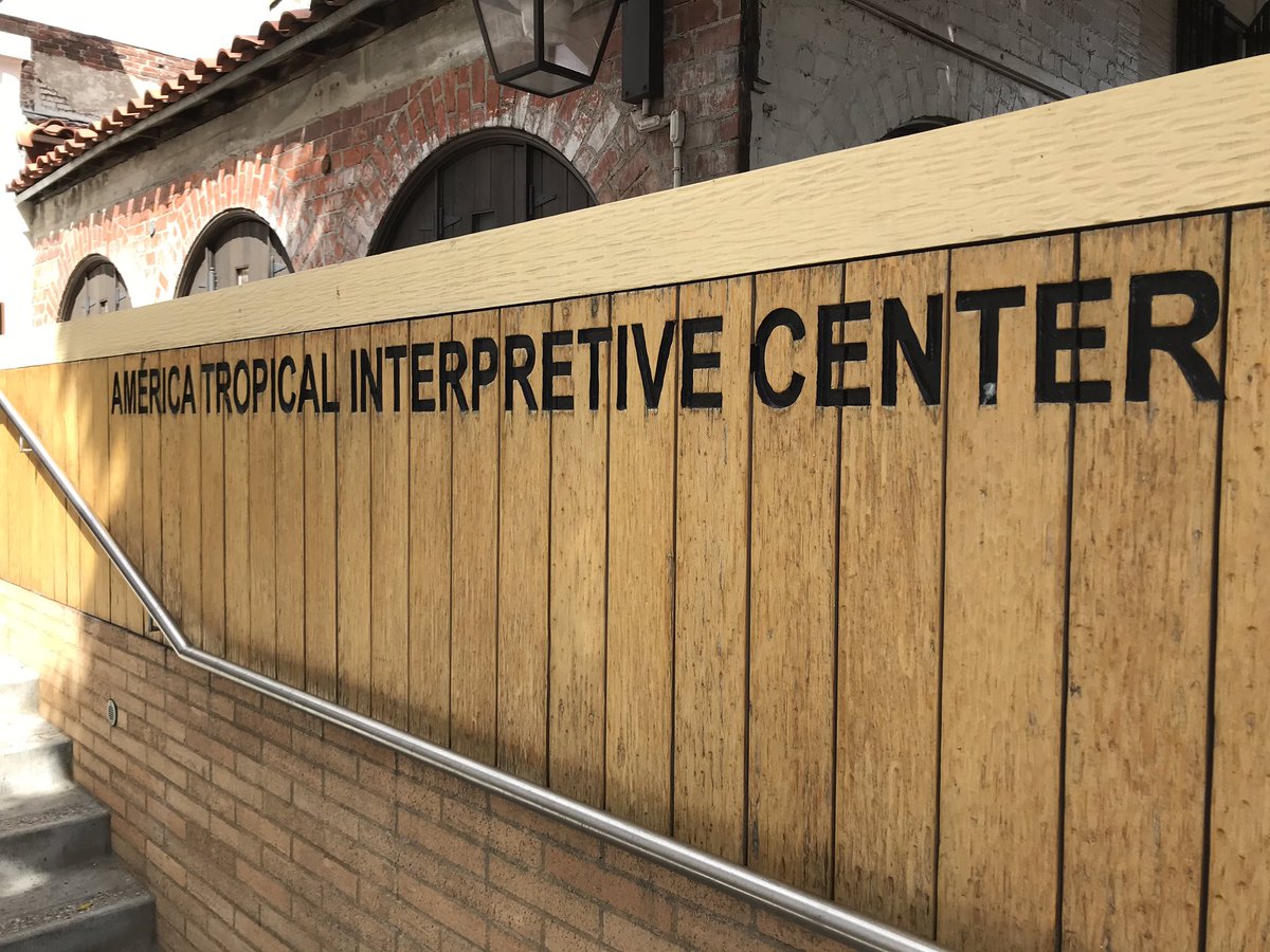 gabe_grajeda's tweet photo. @SCE’s LEAD(employee resource/business group) is touring the America Tropical Interpretive Center @ElPuebloLA today. #diversity #inclusion #futureisbright https://t.co/KS0lXWNJVK