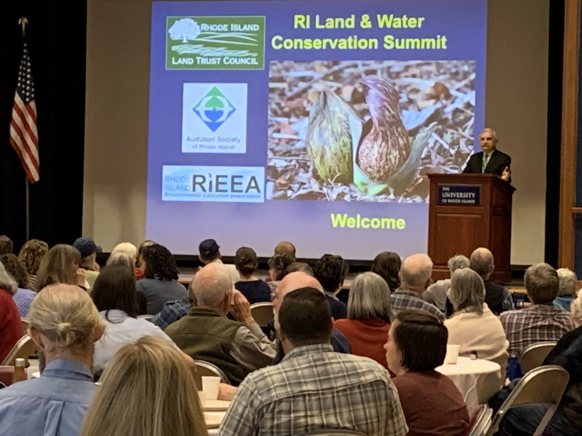 URIConferences's tweet photo. Always an honor to host @RILandWsummit. Over 300 guests including @SenJackReed  working to protect our #environment. #Sustainability #2020LWS #ClimateAction #URI @universityofri  @URI_MU  #climate https://t.co/LwawyoAzlQ