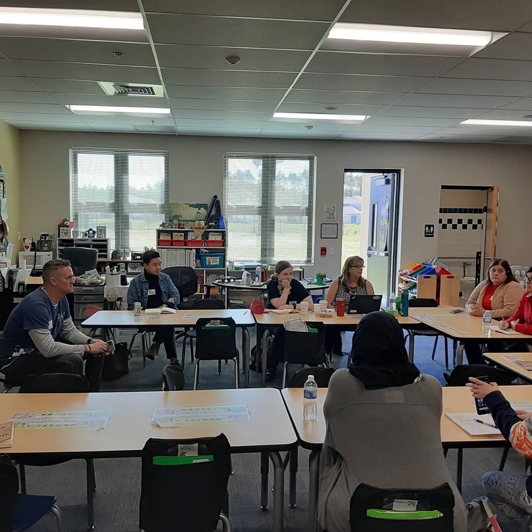 julie_haden's tweet photo. We had such great conversations all day on such important topics we face as an educator. 

#edcampstaug 

Building a school culture, SEL, classroom management, funding your classroom through grants, happiness in the classroom and all things technology. Just a few to name here https://t.co/dqhaFnRNSL