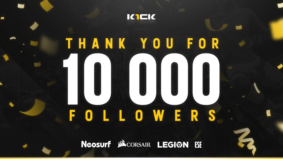 Thank you for your love and support! 💛 You've surpassed 10 000 already! On the way to 1 000 000! ☺️