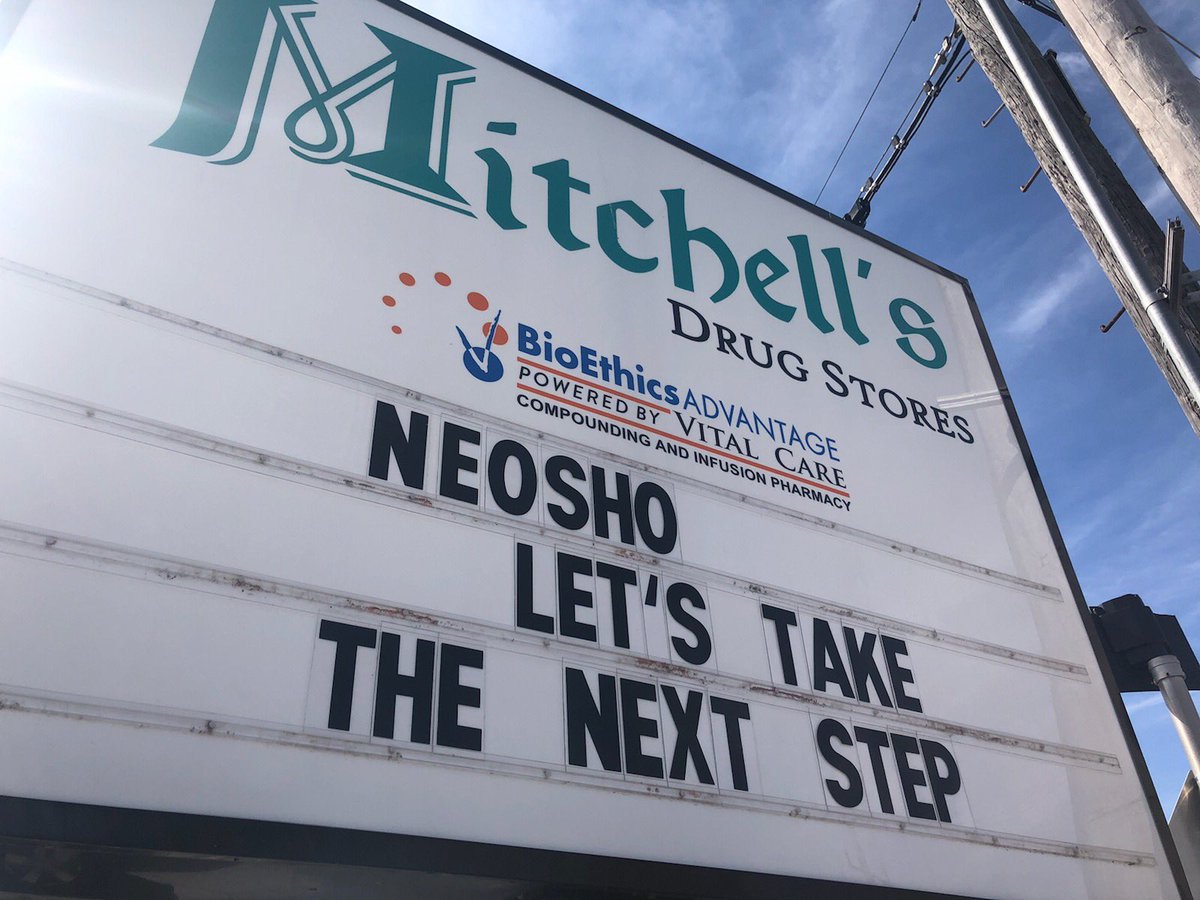 I love seeing Neosho businesses support efforts to make the future of Neosho even better. Voting “YES” on #April7th is investing in #NeoshosFuture. #thenextstep #auditoriumNOTcafetorium
