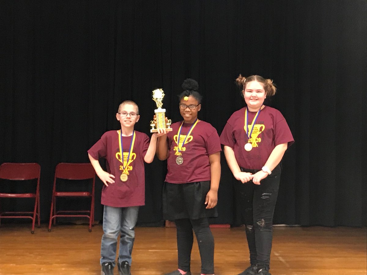 We’re celebrating a few Ws at the Academic Team match today: 1st in Problem Solving + awards for written assessment! I’m so proud of our small & mighty team of sharp thinkers! @shannon77249681 @sannm930 @JohnsontownRoad @mr_adams31 @JREJagPrincipal #WeAreJCPS