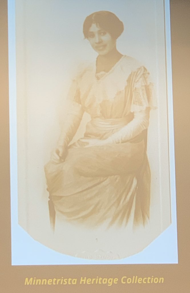 INSuffrage100's tweet photo. Suffrage in Muncie discussion by @jesscuratesit / Woman’s Franchise League branch founded in 1912. Pictured, Nettie Pearson, Muncie African American suffragist #hww2020 https://t.co/eZFR0Nyszb