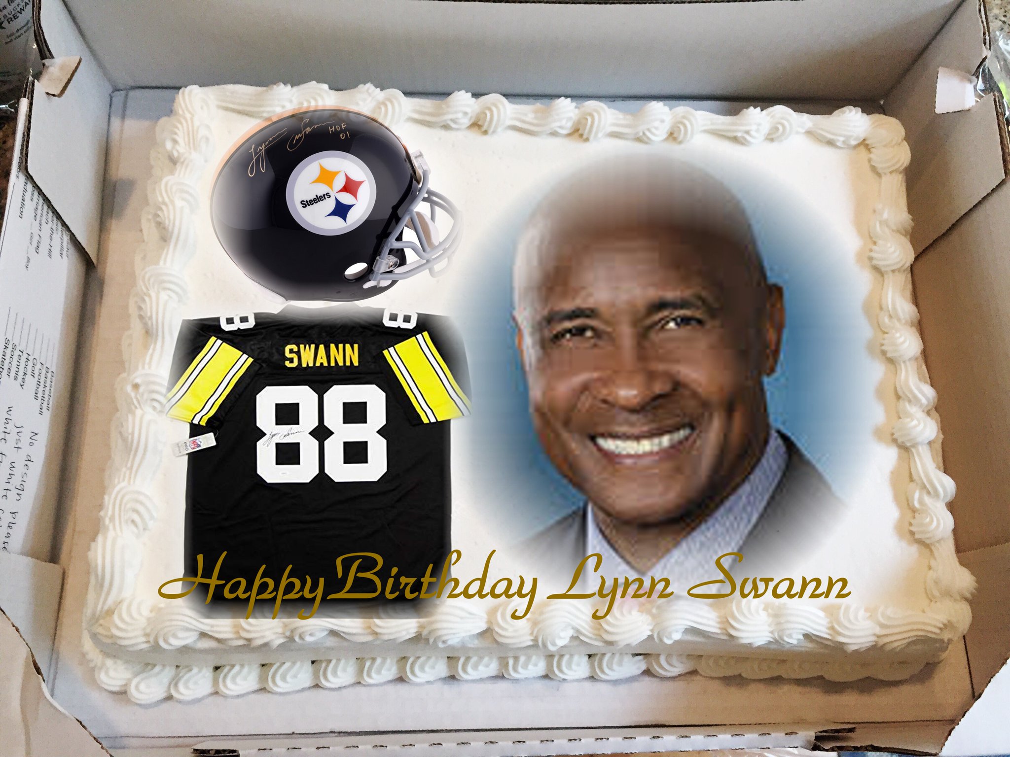 HAPPY BIRTHDAY TO THE GREAT LYNN SWANN... WHAT A MILLION DOLLAR SMILE... LADY STEEL 