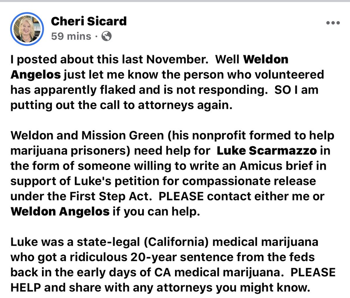 PrisonReformMvt's tweet photo. #LawTwitter #Federal #PotPow #FirstStepAct #CannabisCommunity https://t.co/nVXC0BNOdQ