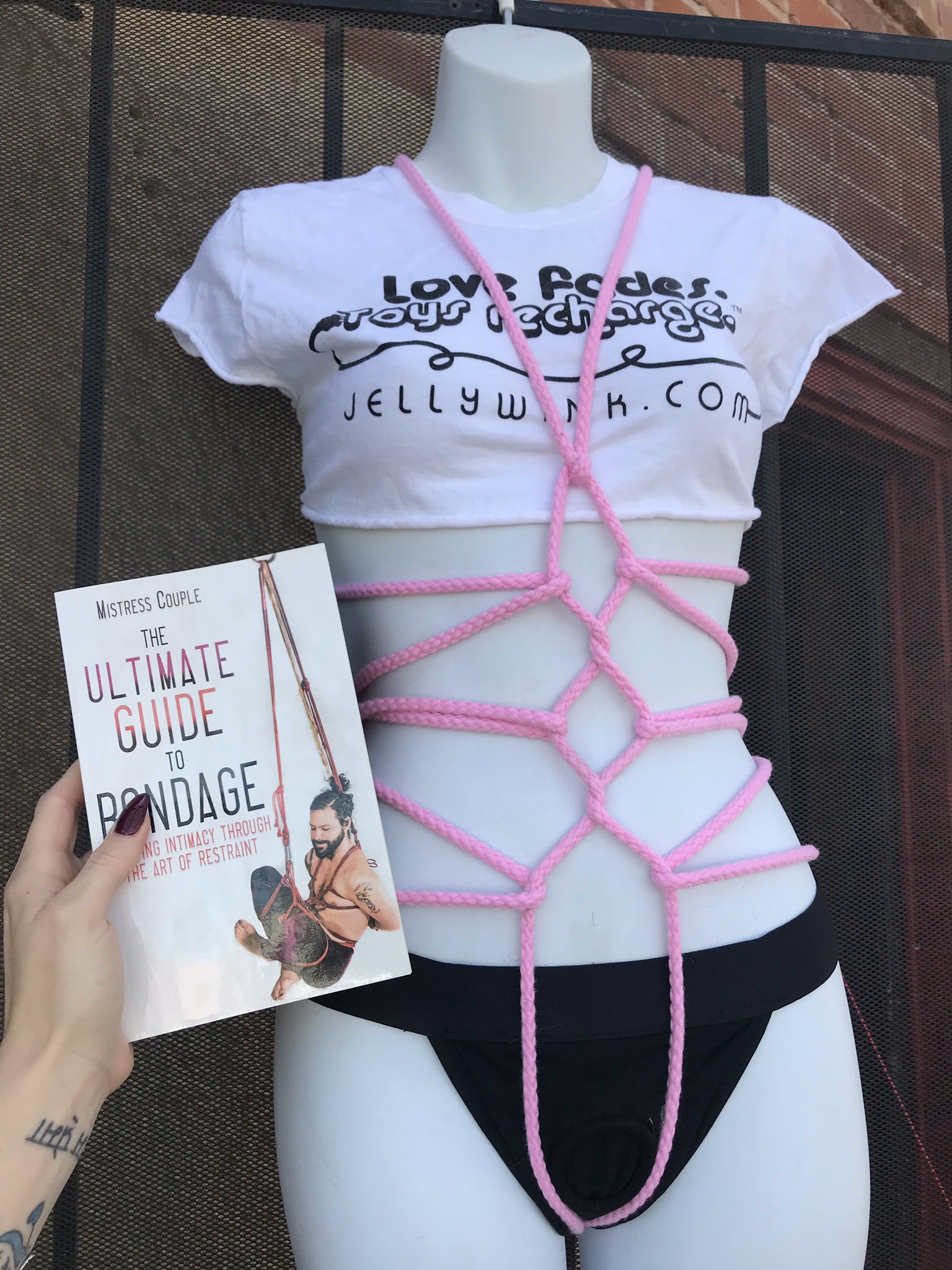 Jellywink Boutique on X: If Erin can make a body harness, so can you! This  book helps. 📚 Get out and enjoy this stupid nice weather, and come browse  our awesome library