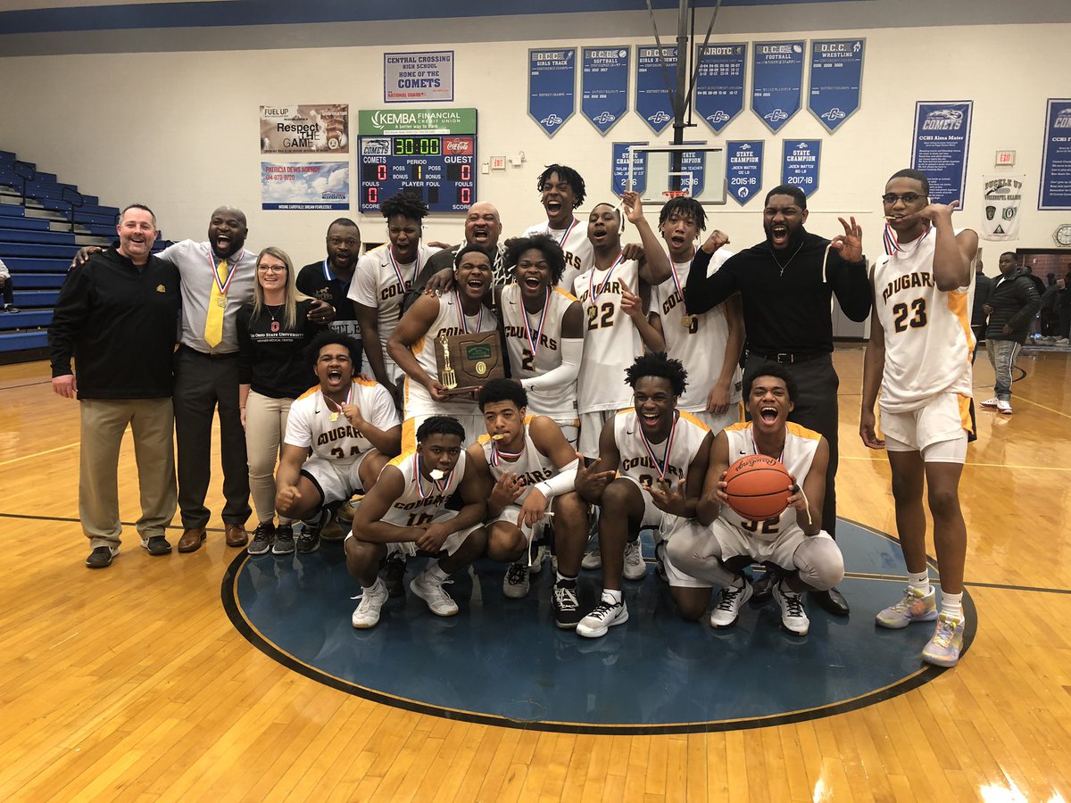 WE. ARE. DISTRICT. CHAMPIONS. 🏆🤎💛🐾