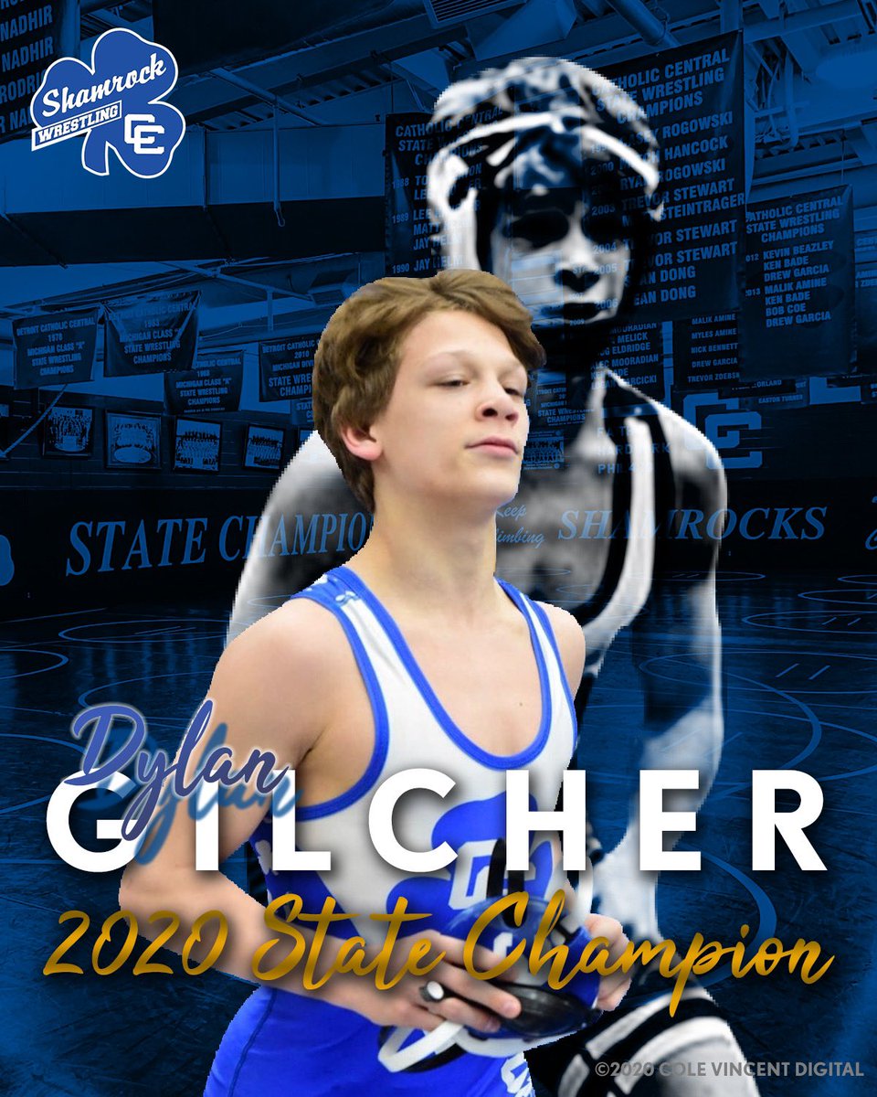 112 FINAL: Dylan Gilcher caps off a dominant state tournament, wins by TF 18-3 over Smith of Brighton. He wins a state title as a freshman!