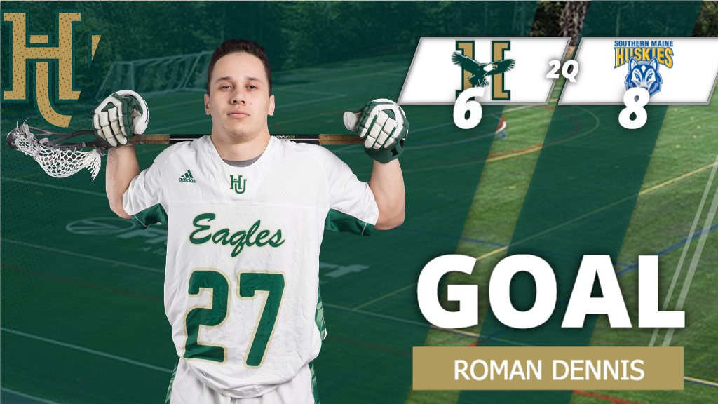 hussonmlax's tweet photo. Roman Dennis and Jaden Wells with back-to-back goals as the #HUeagles cut the Huskies' lead down to one with 6 minutes left in the 1st Half. 

#NACmlax https://t.co/SixDJDbPWU