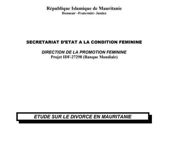 bibSanhadja's tweet photo. Etude sur la divorce en mauritanie.2002.pdf

https://t.co/8p74unIgx2 https://t.co/FXcXNQZUUO