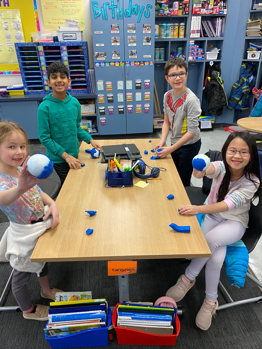 The second graders loved creating globes in our TCI investigation! #inspire96