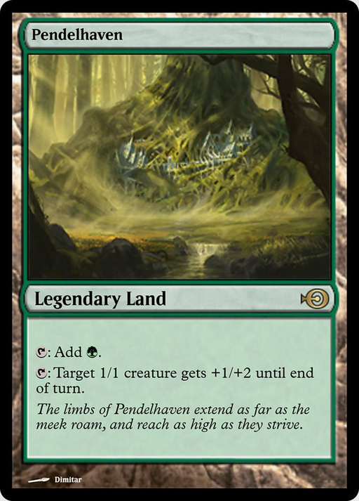 DailyMTGcards's tweet photo. Card name: #Pendelhaven
Card type: Legendary Land
Edition: Magic Online Promos (PRM) NΒΊ 65660
#MTG #MagictheGathering #MTGArena #EDH https://t.co/Y2CdFIn7KS