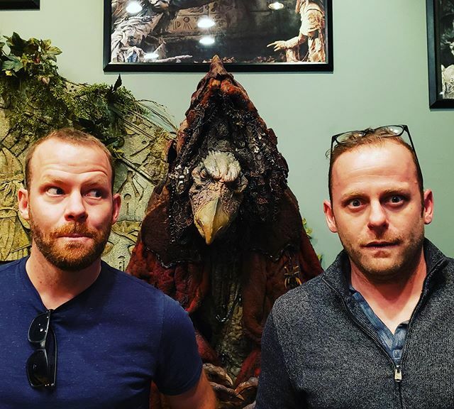 WRETCHEDmovie's tweet photo. Hanging with a co-worker of The Wretch at the Creature Shop. He’s a little intimidating. https://t.co/cLUTNQmxPO https://t.co/OhU2M0FN9d