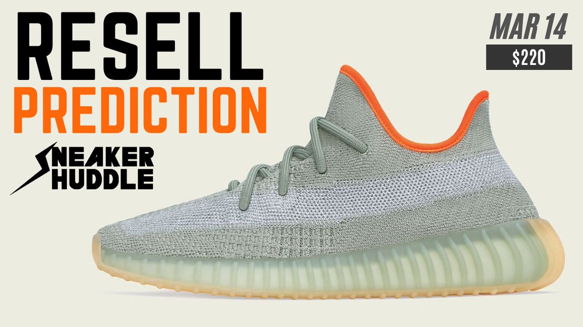 Yeezy 350 V2 'Desert Sage' Resell 