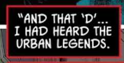 BiaKing93's tweet photo. Reading #Batman90 and I had to stop and laugh...

We've all heard the urban legends about the D. 😂😂😂😂

Thank you @JamesTheFourth https://t.co/1xHuguSbQj