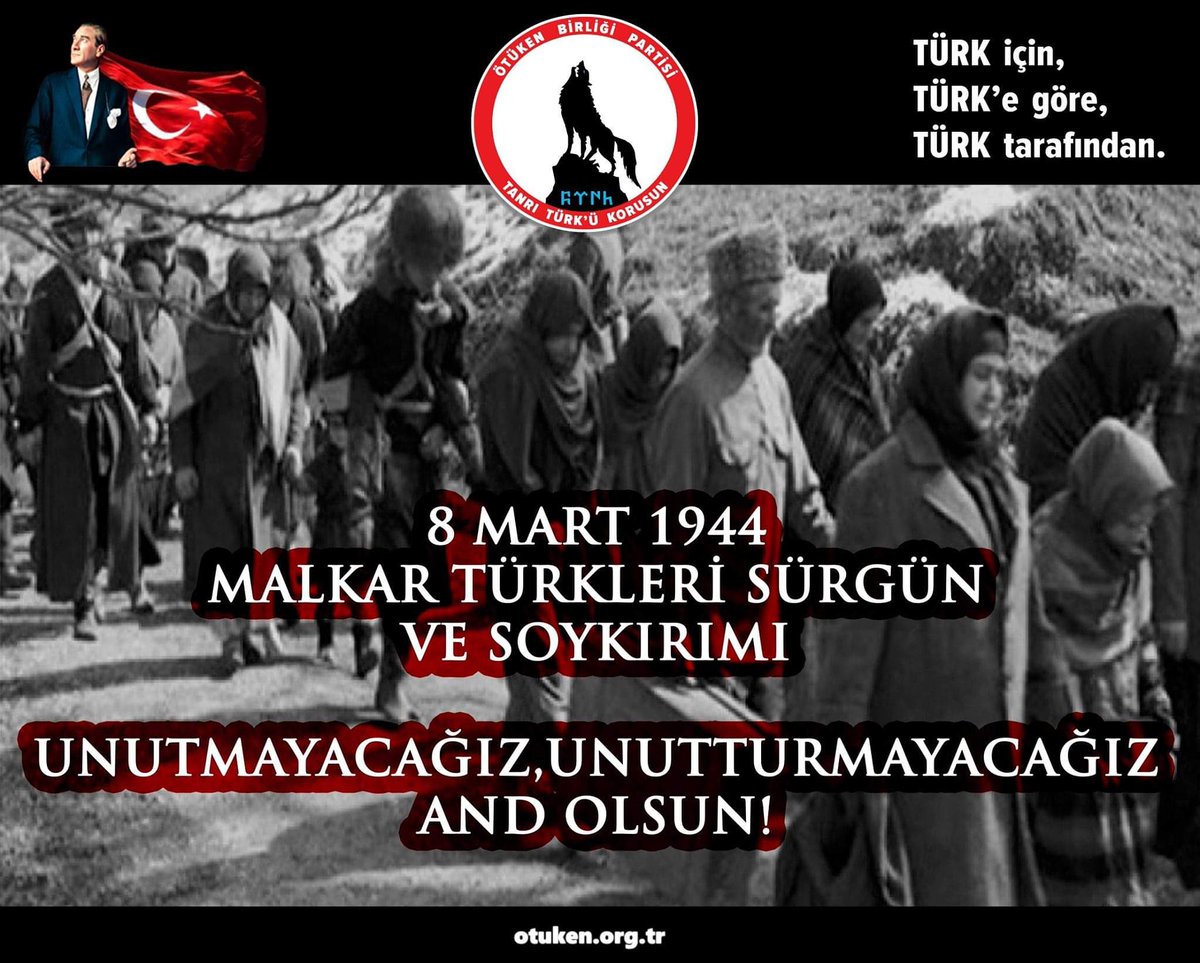 Turkbilinci's tweet photo. https://t.co/AoyLQWiwz9
#Malkar
#Balkar
#Karaçay
#8Mart1944 https://t.co/YVLmmRHaHv