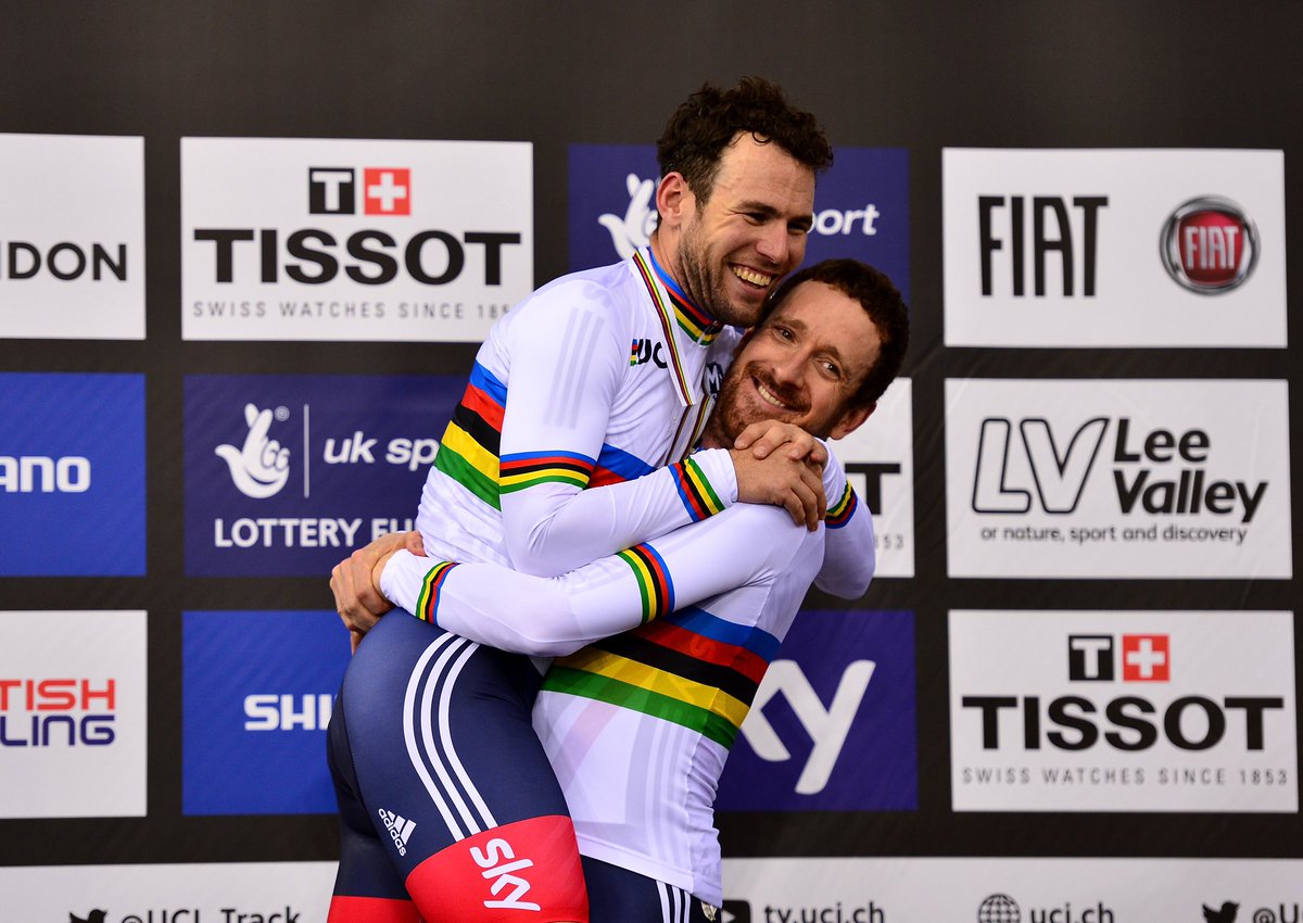 SirWiggo's tweet photo. 4 years ago today! My brother in arms and a true friend x @MarkCavendish https://t.co/Uecj3mH53t