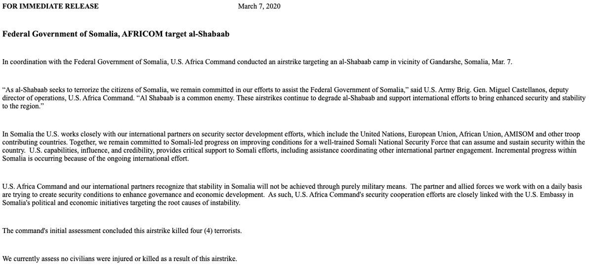 Meanwhile in Somalia4KIA