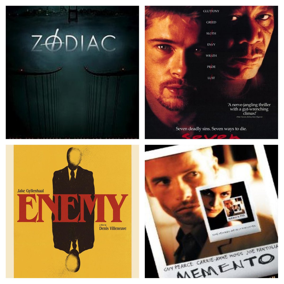 SamySam1976's tweet photo. Me pidieron recomendaciones de Thrillers Psicológicos, éstos son algunos, cuáles otros recomendarían? Sirve que si no las he visto aprovecho también! https://t.co/6g0ORYd1mG