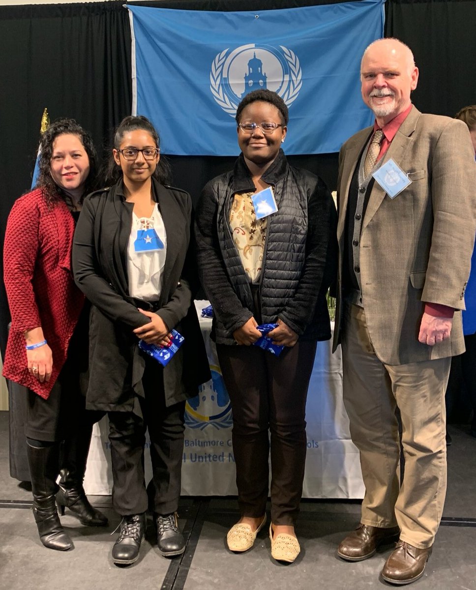 Awesome job to our RHS scholars. They placed 3rd in the Best Negociating Team category. BCPS/Towson University Model United Nations.