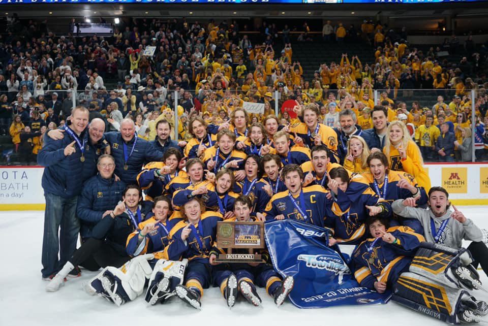 We’ve been headquartered in Mahtomedi for several years now and we want to send out a huge Congratulations to their Boys High School Hockey team on winning today’s Class A Championship!